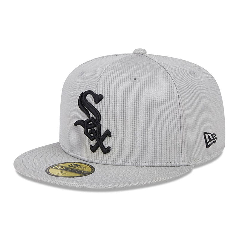 Adult Chicago White Sox New Era Gray 2025 Spring Training 59FIFTY Fitted Hat - Men's