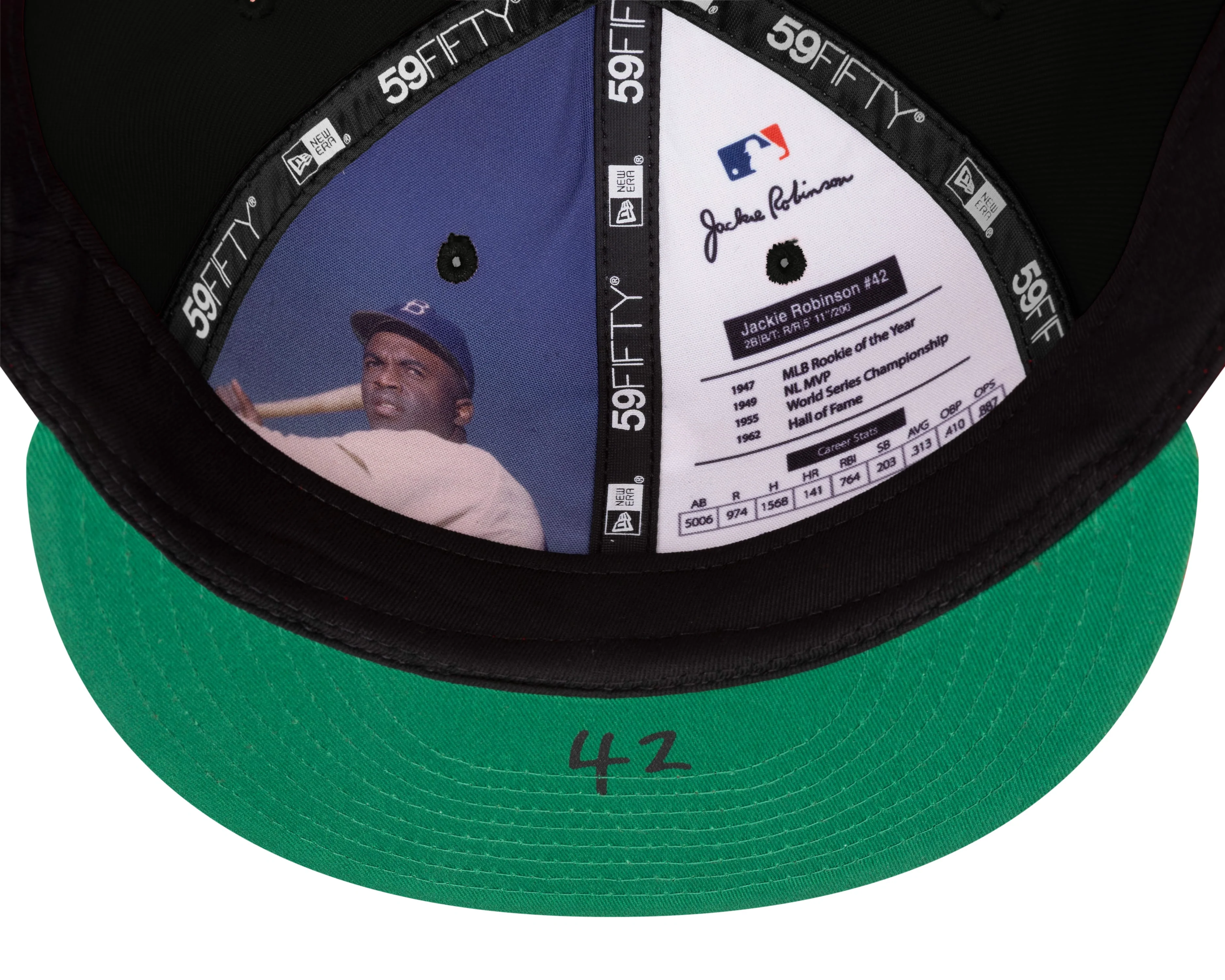 Adult Chicago White Sox New Era Black 2026 Jackie Robinson Day Side Patch On Field 59FIFTY Fitted Hat - Men's - Image 3