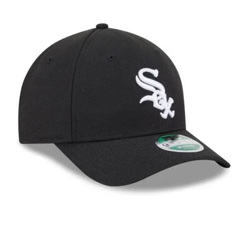 Adult Chicago White Sox New Era Black Player Replica 9FORTY M-Crown Style Adjustable Snapback Hat - Men's - Image 4