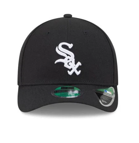 Adult Chicago White Sox New Era Black Player Replica 9FORTY M-Crown Style Adjustable Snapback Hat - Men's - Image 5