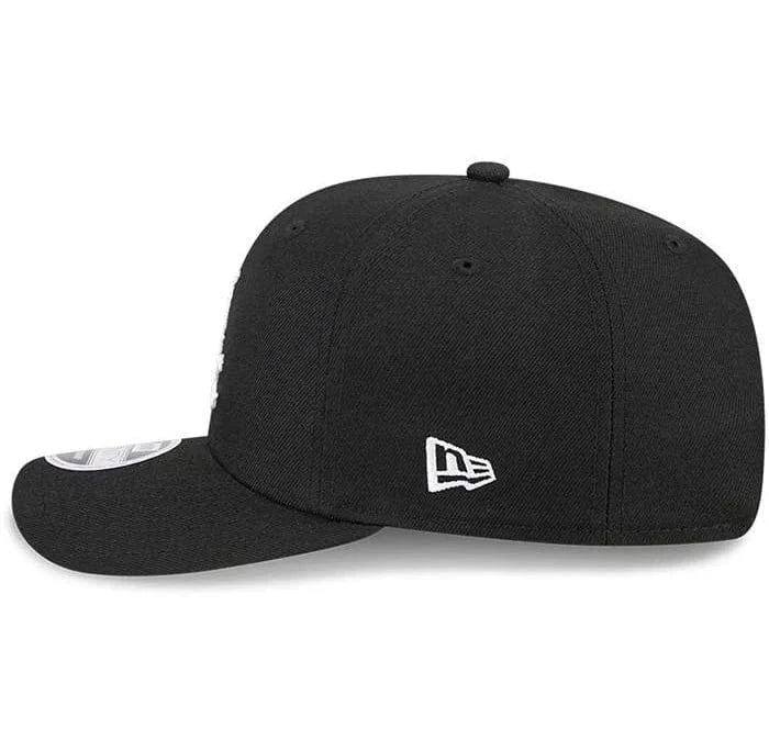 Adult Chicago White Sox New Era Black Replica Team Logo 9SEVENTY Stretch-Snapback Hat - Men's - Image 6