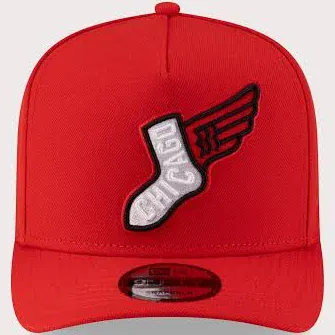 Adult Chicago White Sox New Era Red City Connect Poly A-Frame 9FIFTY Adjustable Snapback Hat - Men's - Image 2