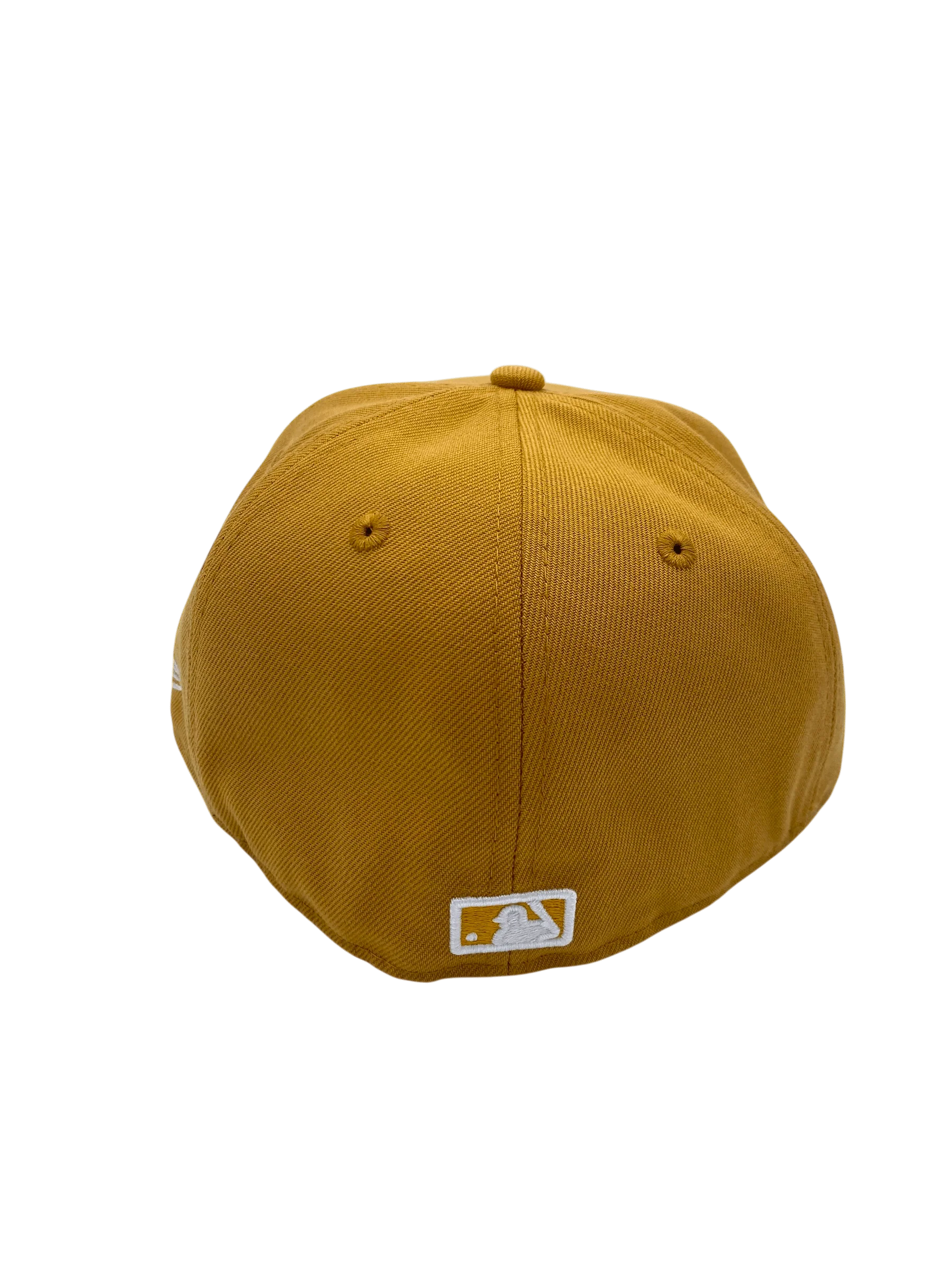 Adult Chicago White Sox New Era Tan/White Basic 59FIFTY Fitted Hat - Men's - Image 6