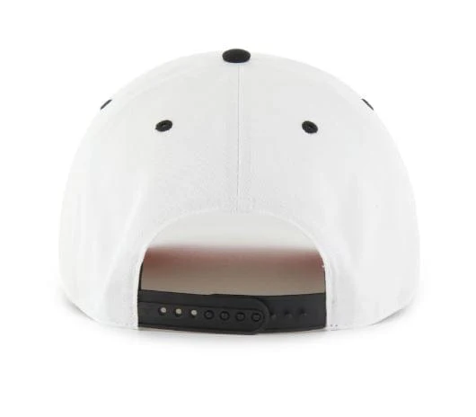 Adult Cincinnati Bengals '47 White/Black Roscoe 2 Tone Hitch Adjustable Snapback Hat - Men's - Image 2