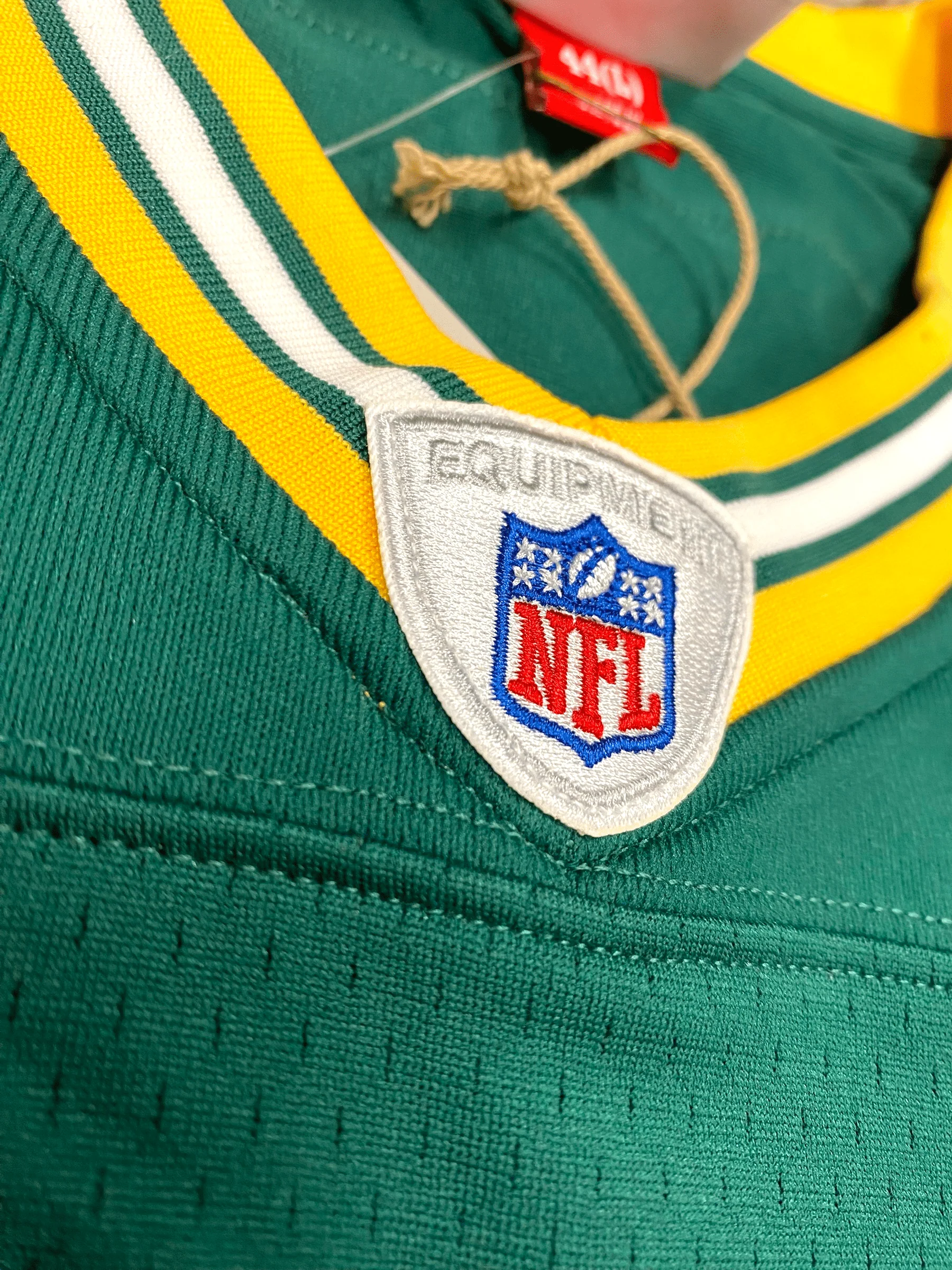 Adult Clay Matthews Green Bay Packers Mitchell & Ness 2010 NFL Green Throwback Jersey - Men's - Image 3