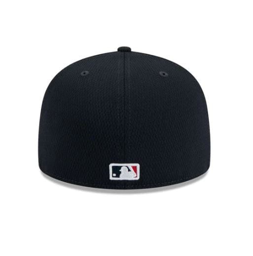 Adult Cleveland Guardians New Era Navy 2025 MLB Alternate Clubhouse 59FIFTY Fitted Hat - Men's - Image 3