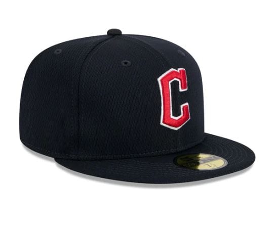 Adult Cleveland Guardians New Era Navy 2025 MLB Alternate Clubhouse 59FIFTY Fitted Hat - Men's - Image 4