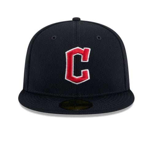 Adult Cleveland Guardians New Era Navy 2025 MLB Alternate Clubhouse 59FIFTY Fitted Hat - Men's - Image 5