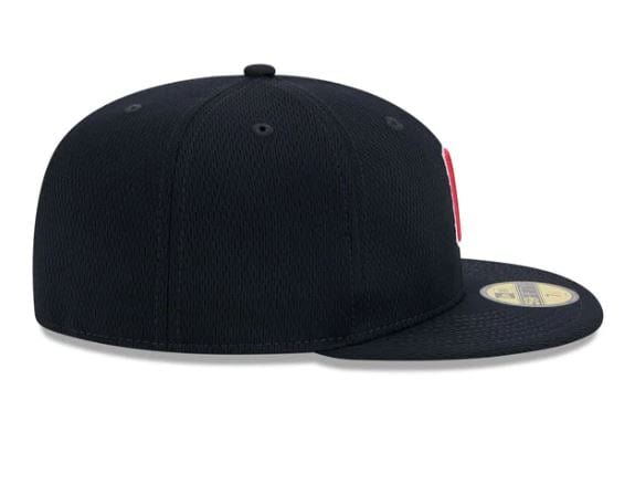 Adult Cleveland Guardians New Era Navy 2025 MLB Alternate Clubhouse 59FIFTY Fitted Hat - Men's - Image 6
