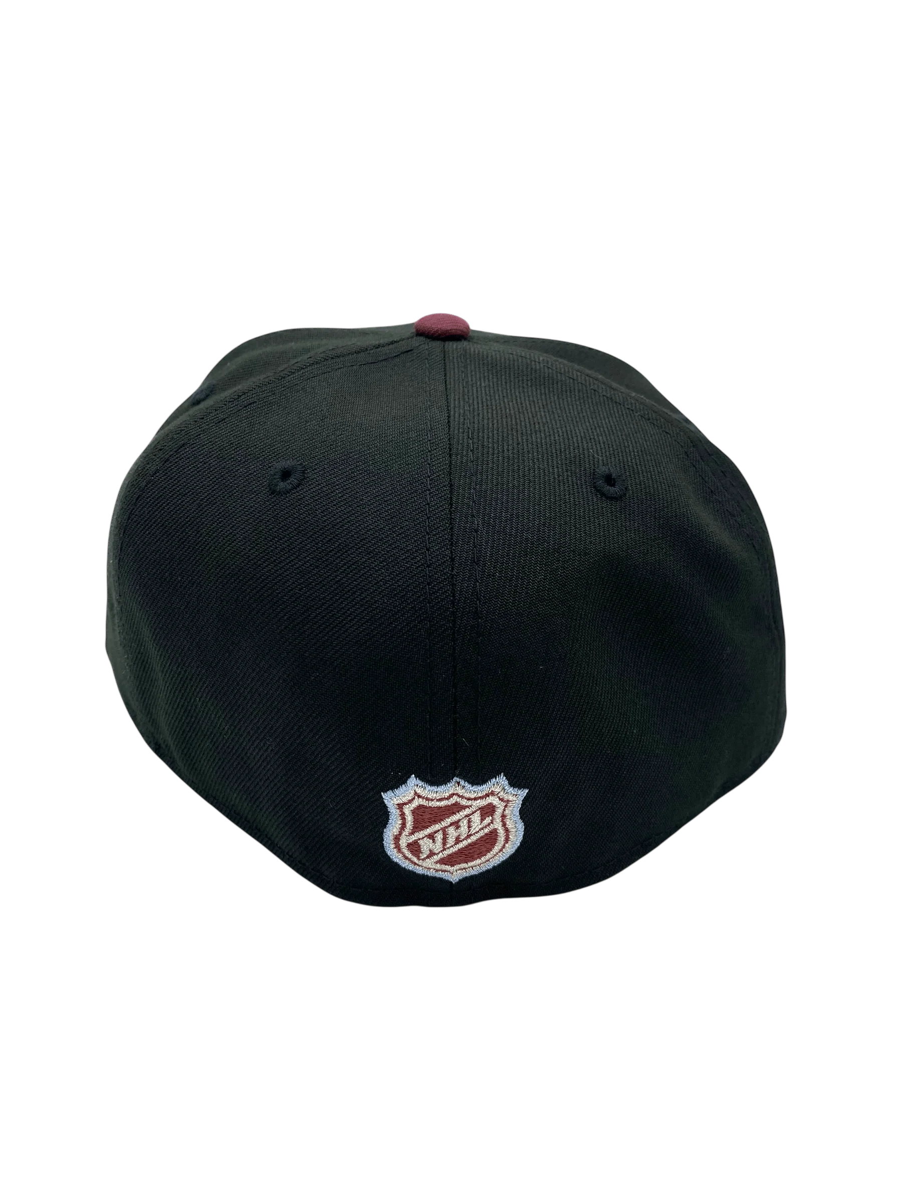 Adult Colorado Avalanche New Era Black Yeti Foot Custom Side Patch 59FIFTY Fitted Hat - Men's - Image 7