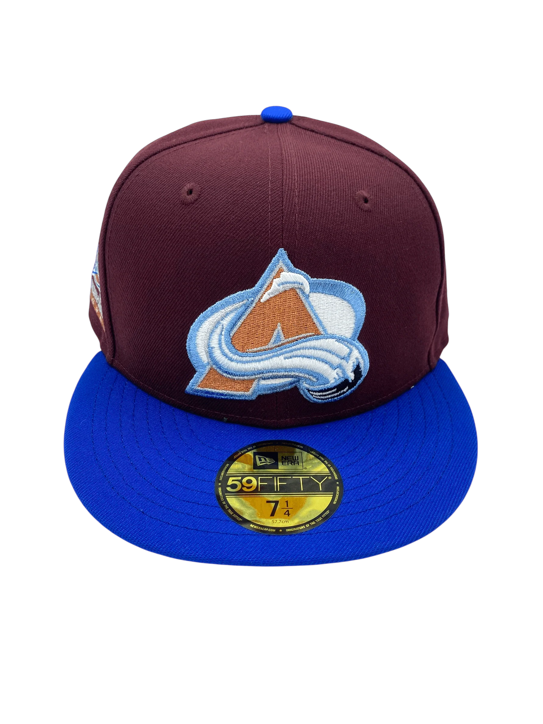 Adult Colorado Avalanche New Era Maroon Classic Custom Side Patch 59FIFTY Fitted Hat - Men's - Image 4