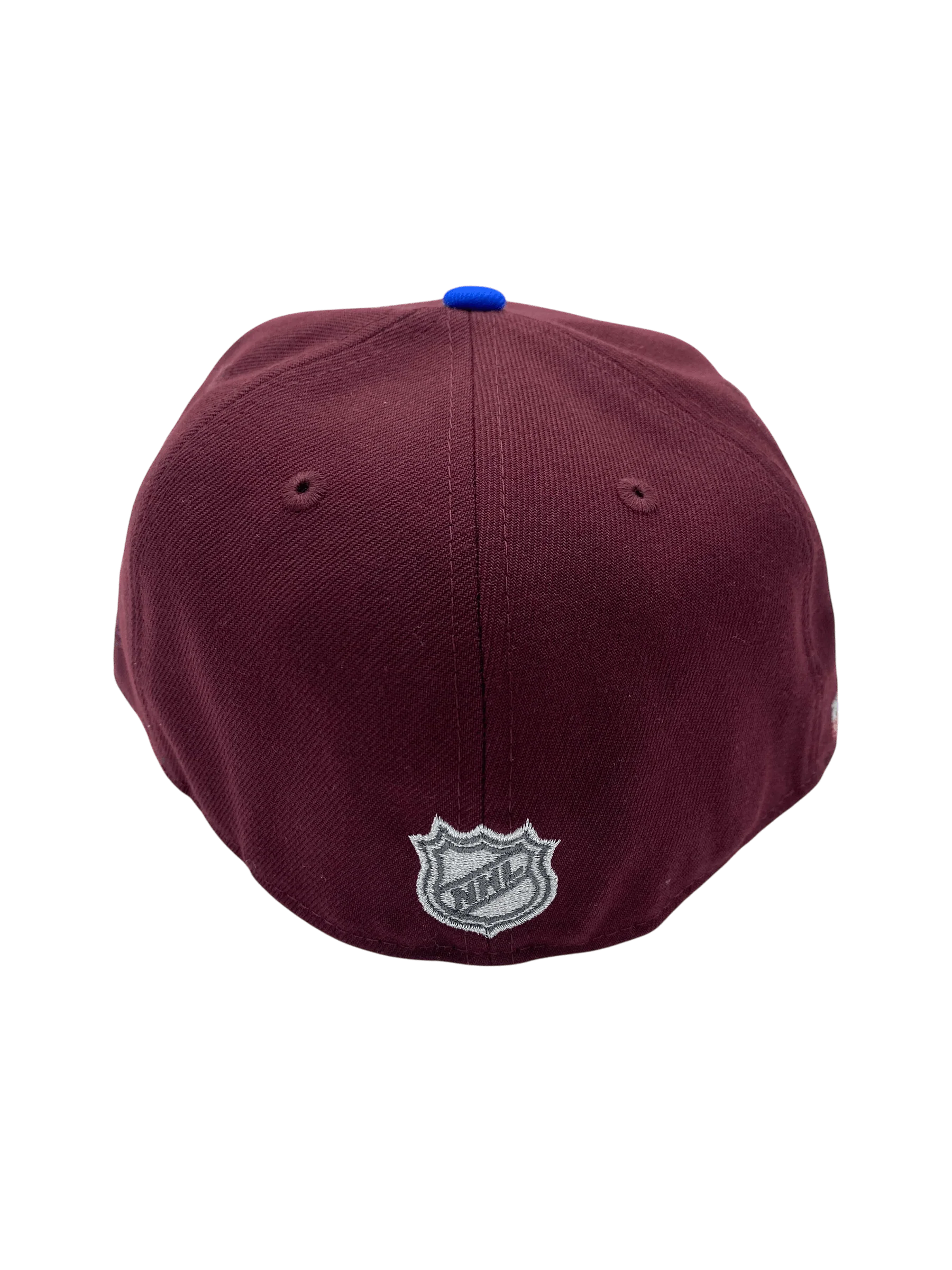Adult Colorado Avalanche New Era Maroon Classic Custom Side Patch 59FIFTY Fitted Hat - Men's - Image 6