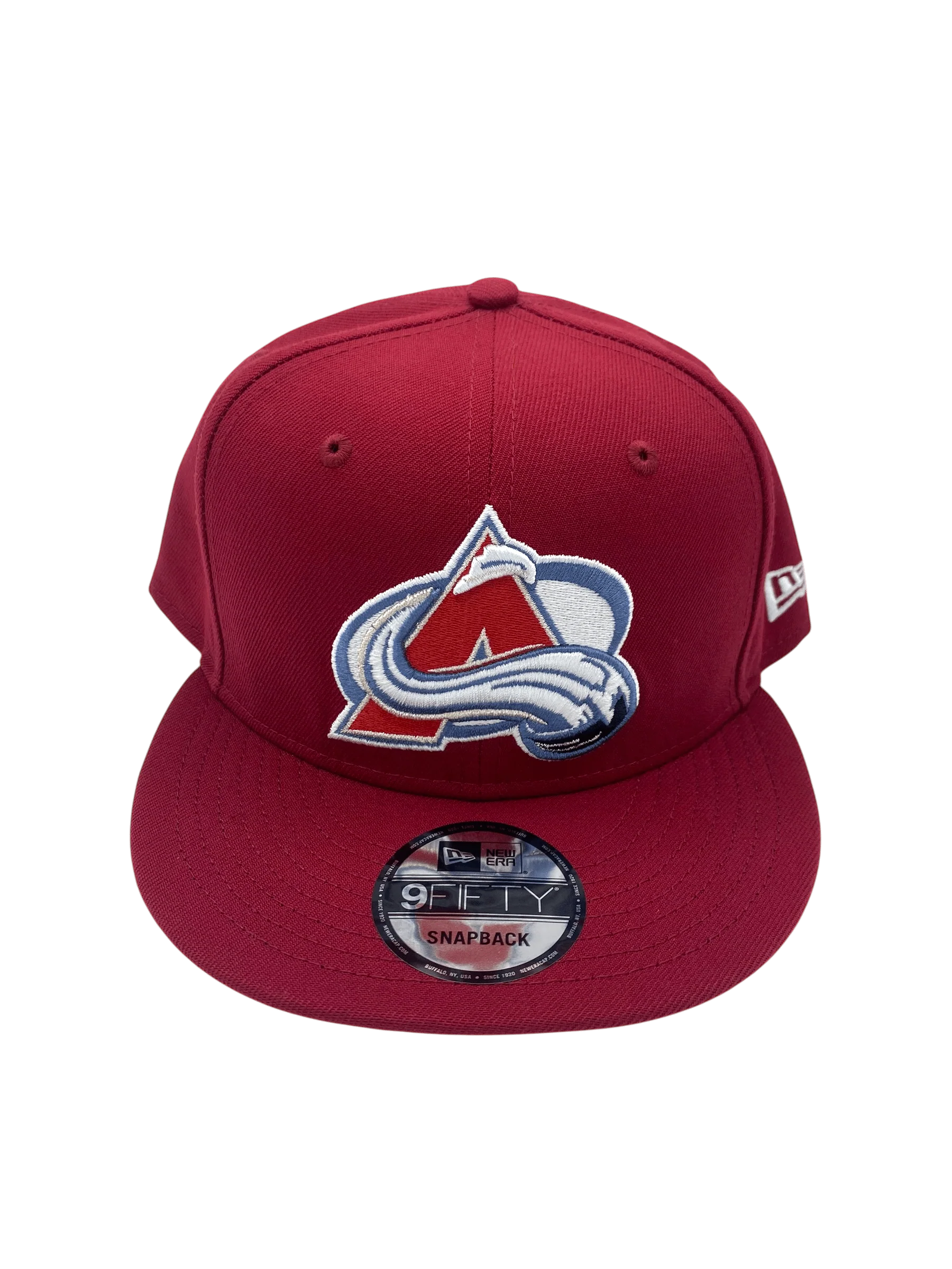 Adult Colorado Avalanche New Era Maroon NHL 9FIFTY Snapback Hat - Men's - Image 4