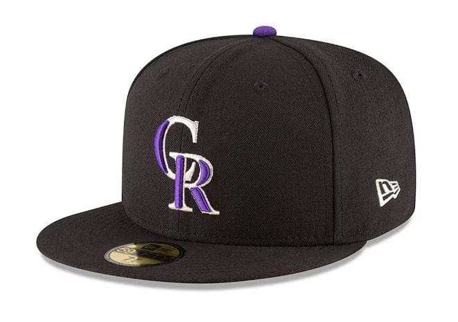 Adult Colorado Rockies New Era Black Authentic Collection On-Field 59FIFTY Fitted Hat - Men's