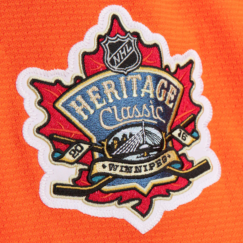 Connor McDavid Edmonton Oilers Mitchell & Ness Power Play Jersey - Orange - Men's - Image 5