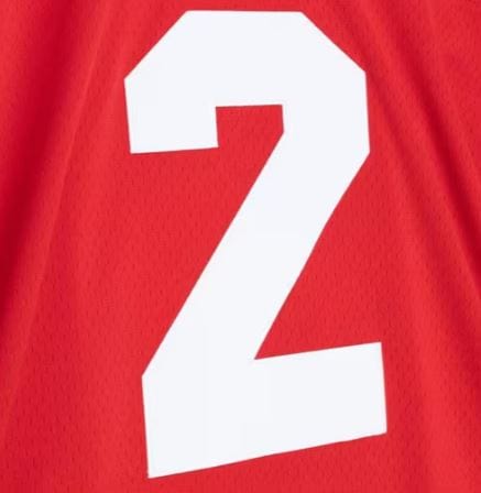 Adult Cris Carter Ohio State Buckeyes Mitchell & Ness 1986 Red Legacy Throwback Jersey - Men's - Image 3
