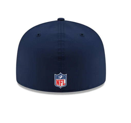 Adult Dallas Cowboys New Era Navy 2025 NFL Sideline 59FIFTY Fitted Hat - Men's - Image 2