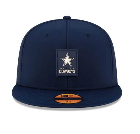 Adult Dallas Cowboys New Era Navy 2025 NFL Sideline 59FIFTY Fitted Hat - Men's - Image 5