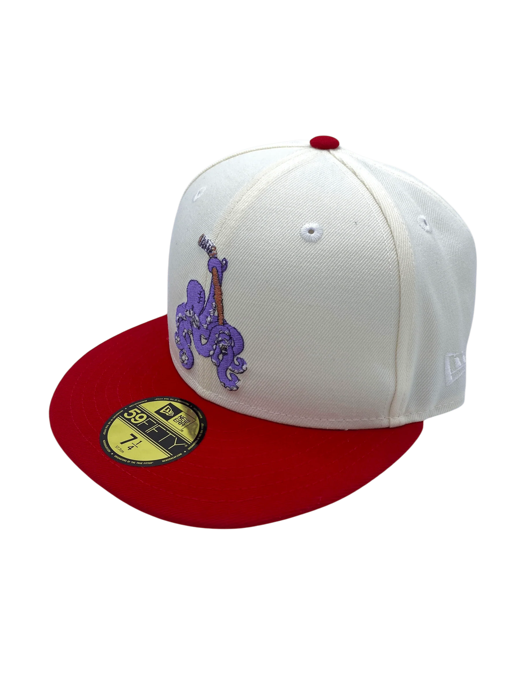 Adult Detroit Red Wings New Era Chrome Al Custom Side Patch 59FIFTY Fitted Hat - Men's - Image 5