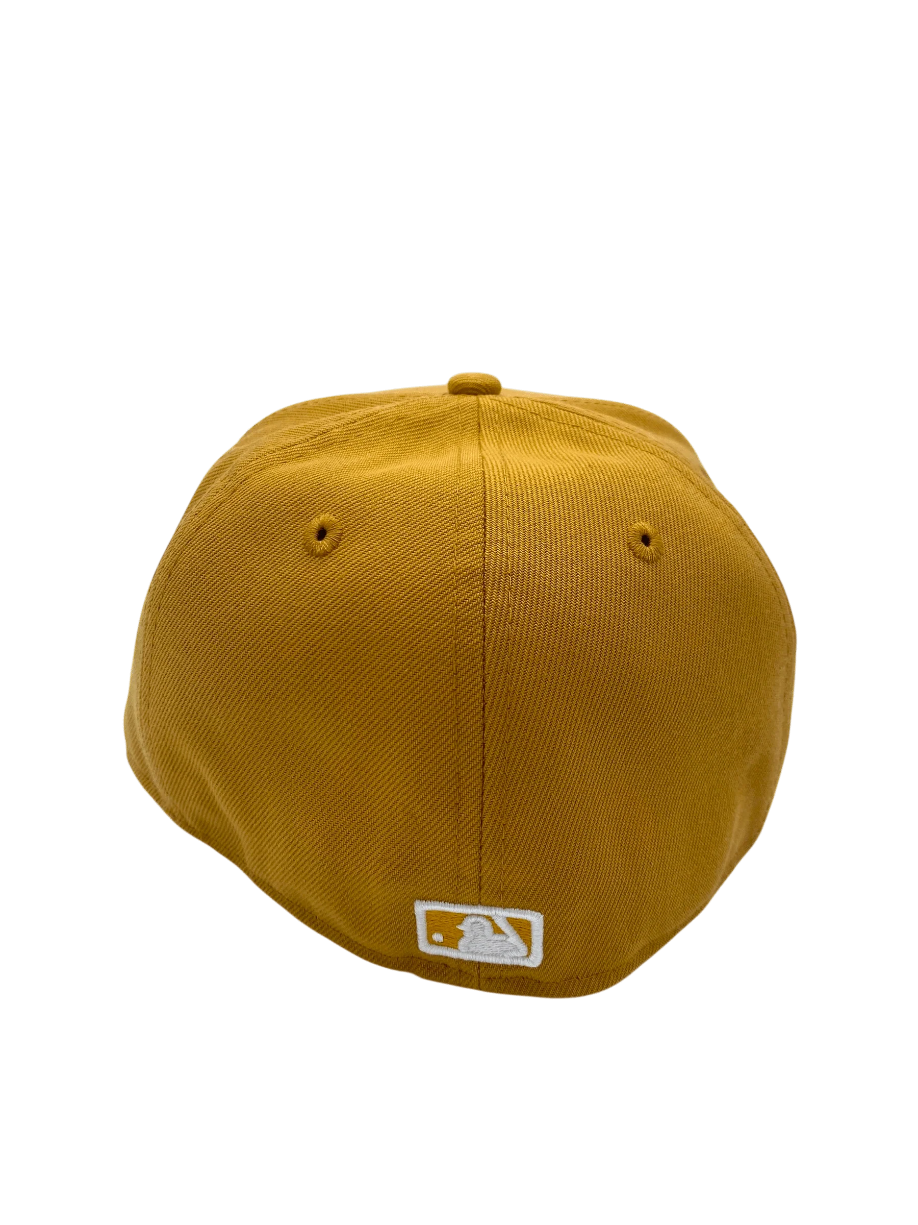 Adult Detroit Tigers New Era Tan/White Basic 59FIFTY Fitted Hat - Men's - Image 5