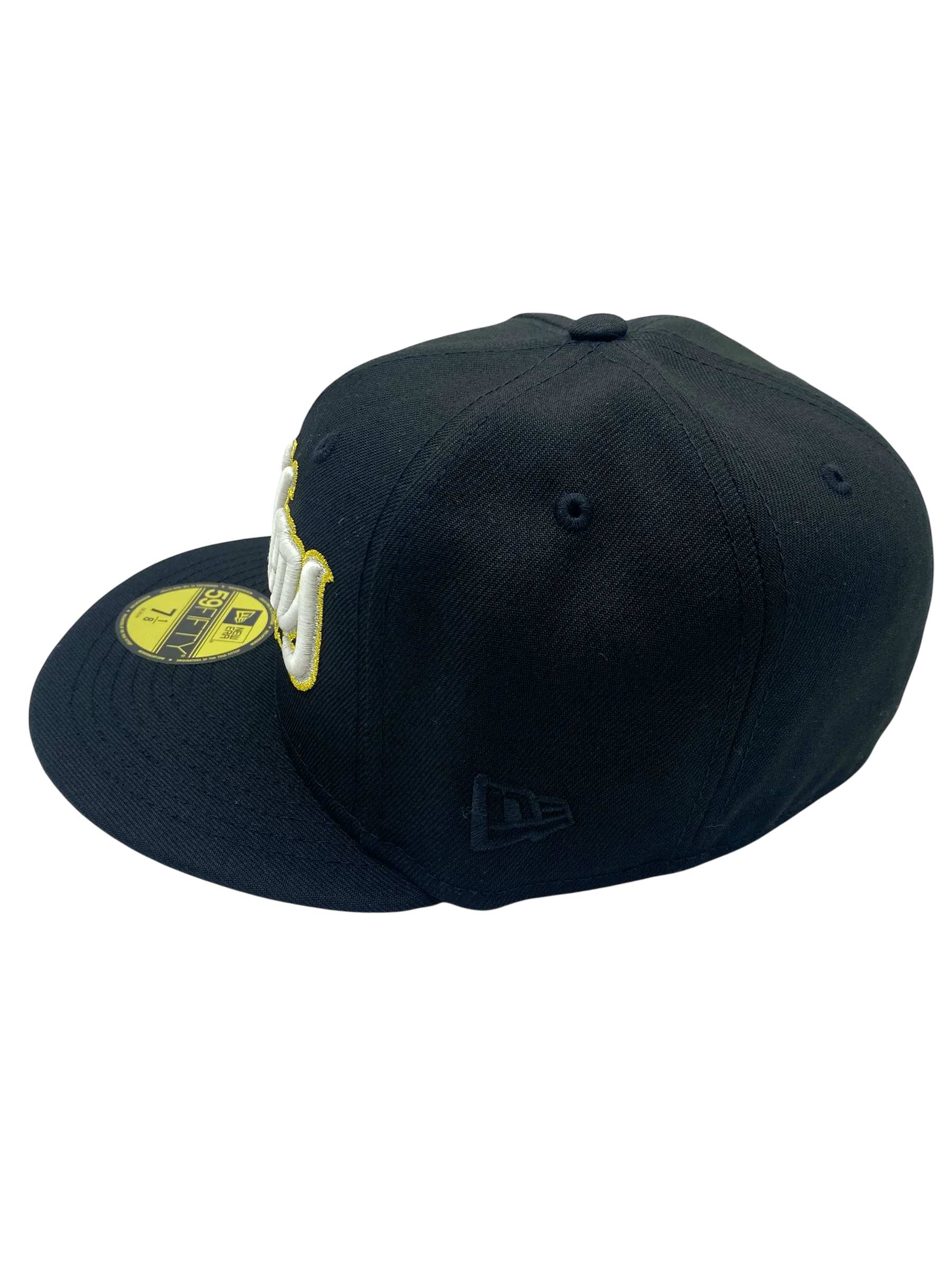 Adult Fresno Grizzlies New Era Black Lowriders Custom Side Patch 59FIFTY Fitted Hat - Men's - Image 6