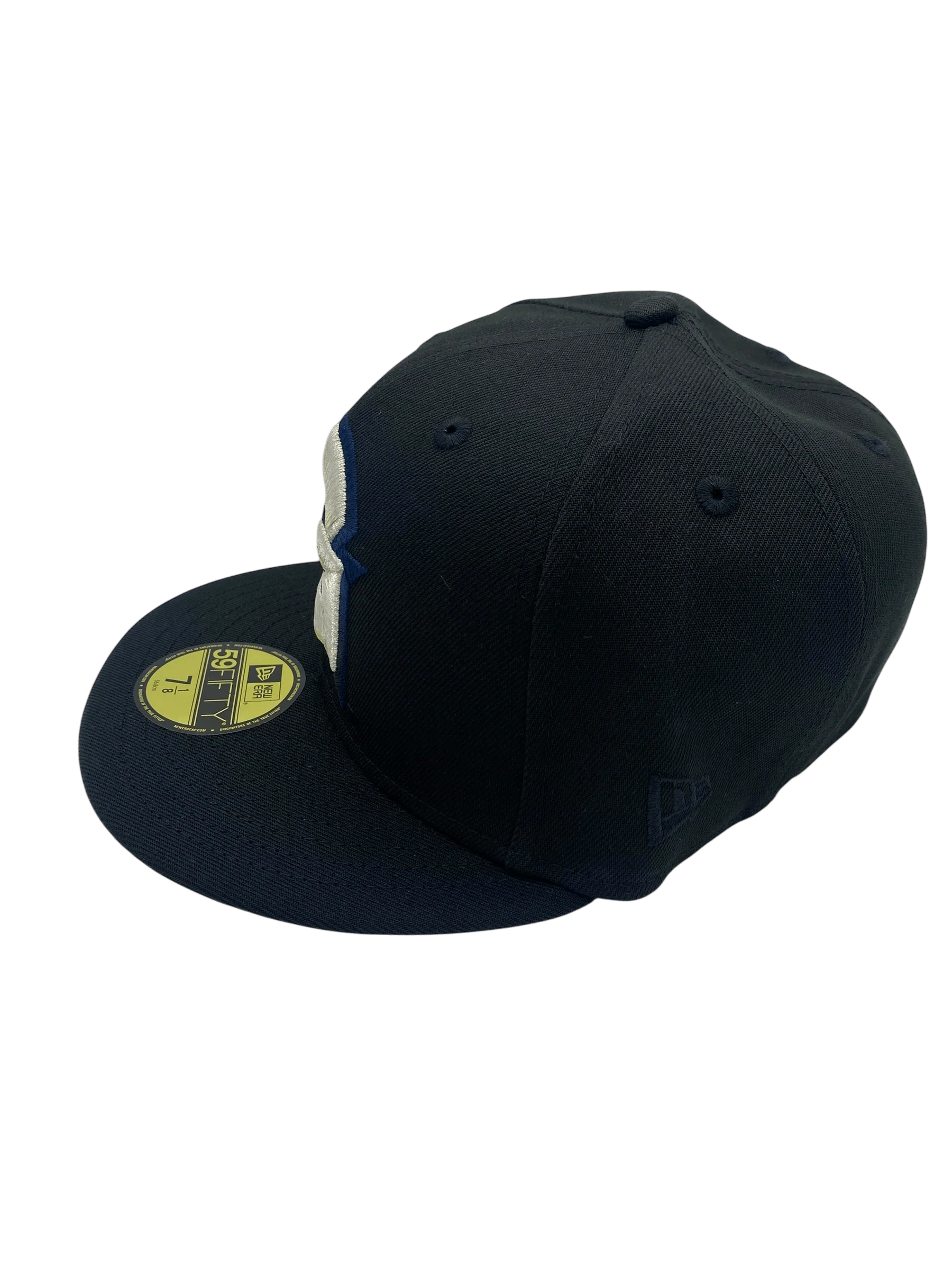 Adult Georgetown Hoyas New Era Black Big G Custom Side Patch 59FIFTY Fitted Hat - Men's - Image 6