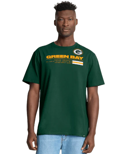 Adult Green Bay Packers Fanatics Green Chop Block Legacy T-Shirt - Men's