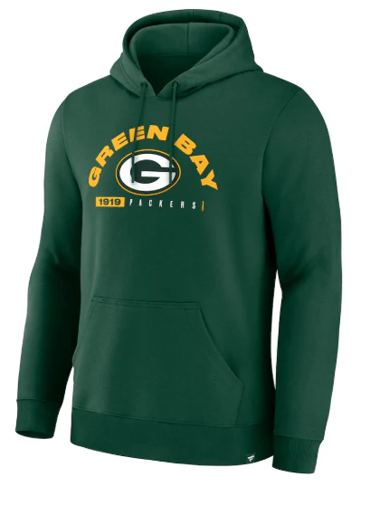 Adult Green Bay Packers Fanatics Green Delay of Game Legacy Hooded Sweatshirt - Men's