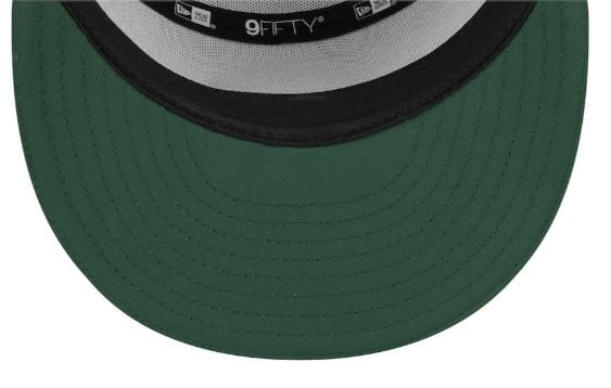Adult Green Bay Packers New Era 2025 White NFL Training Camp Split Panel 9FIFTY Snapback Hat - Men's - Image 3