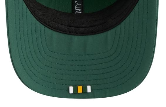 Adult Green Bay Packers New Era Green 2025 NFL Sideline 9SEVENTY Adjustable Trucker Hat - Men's - Image 3