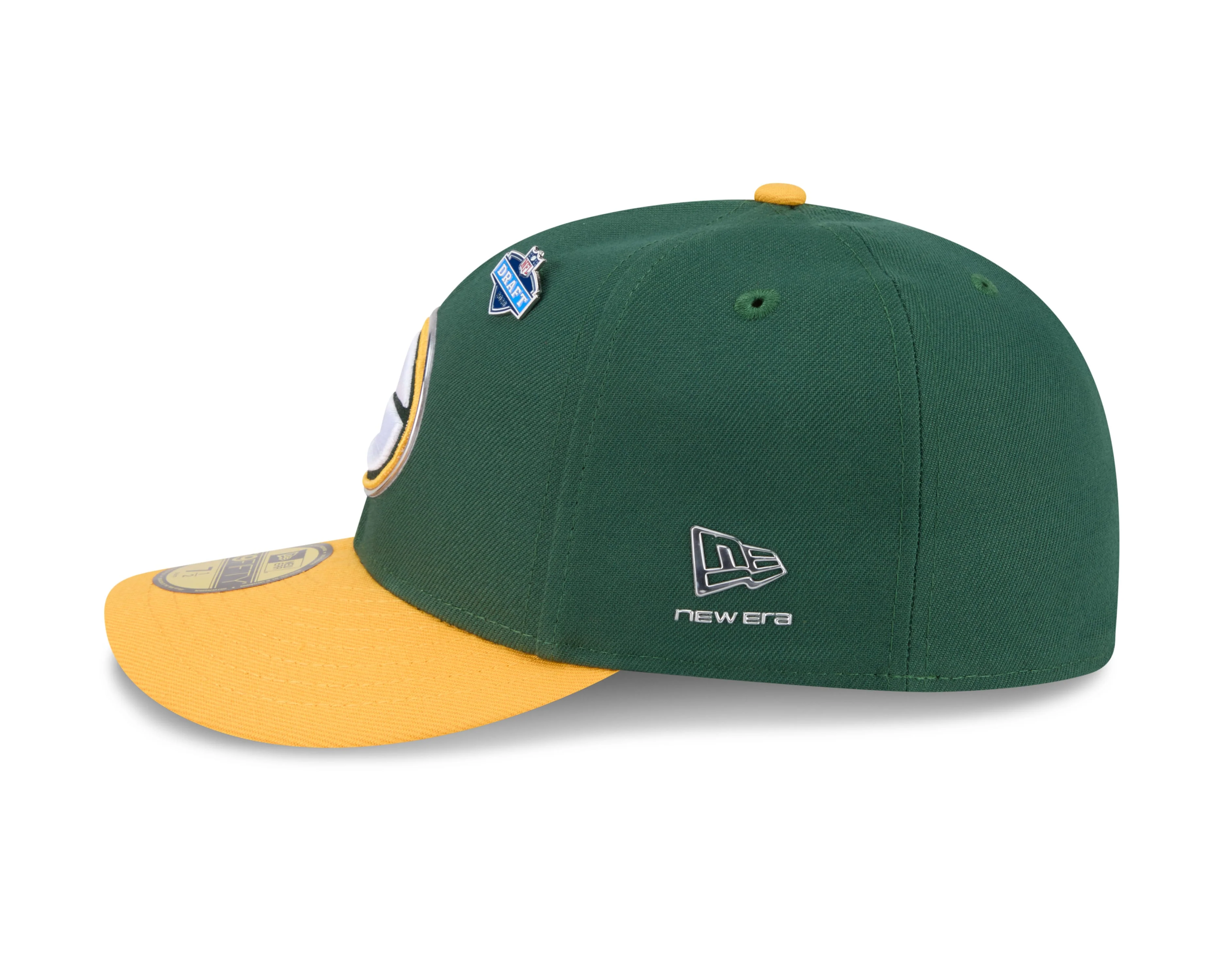 Adult Green Bay Packers New Era Team Color 2026 NFL Draft 59FIFTY Fitted Hat - Men's - Image 5