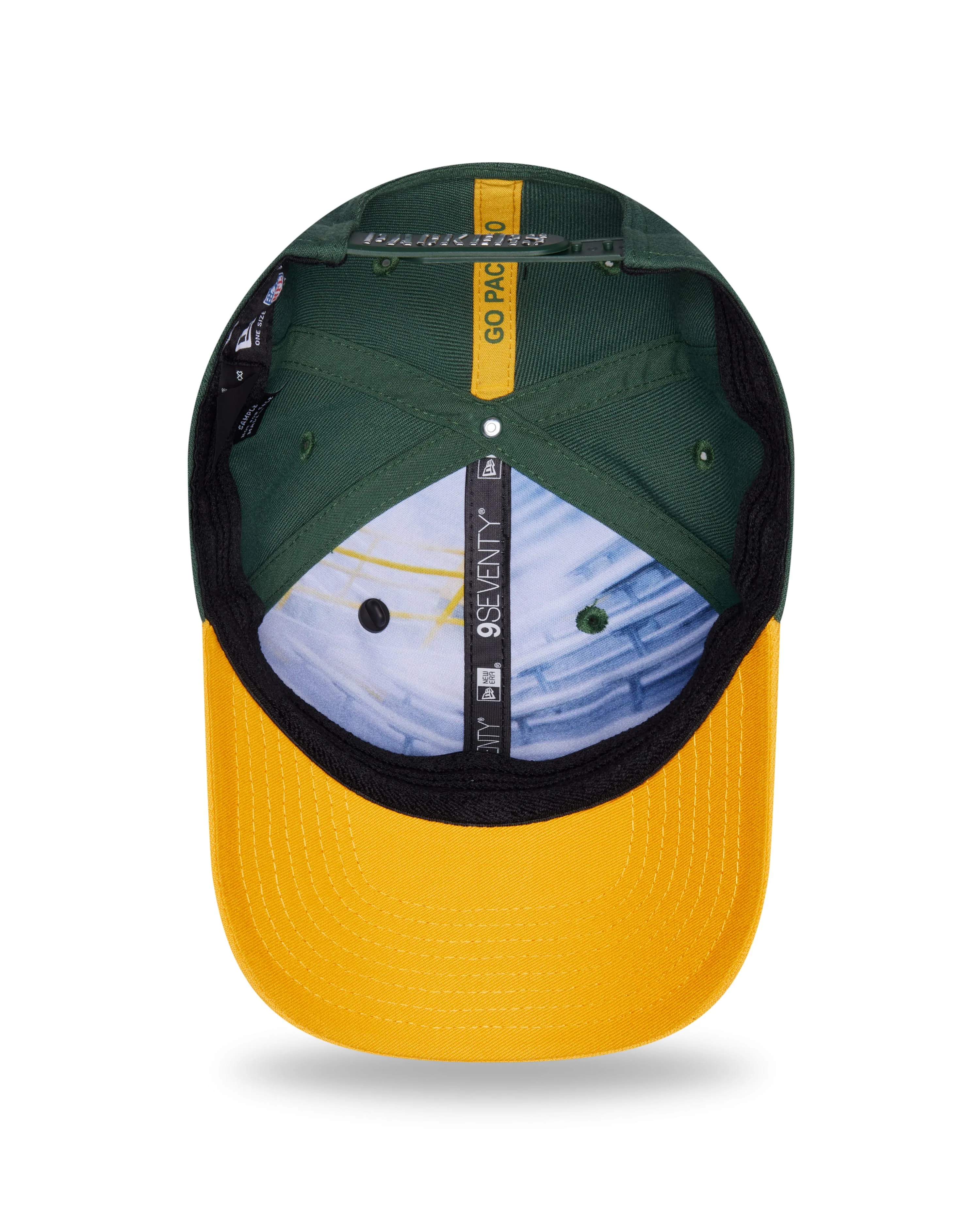 Adult Green Bay Packers New Era Team Color 2026 NFL Draft 9SEVENTY Stretch Snap Adjustable Hat - Men's - Image 4