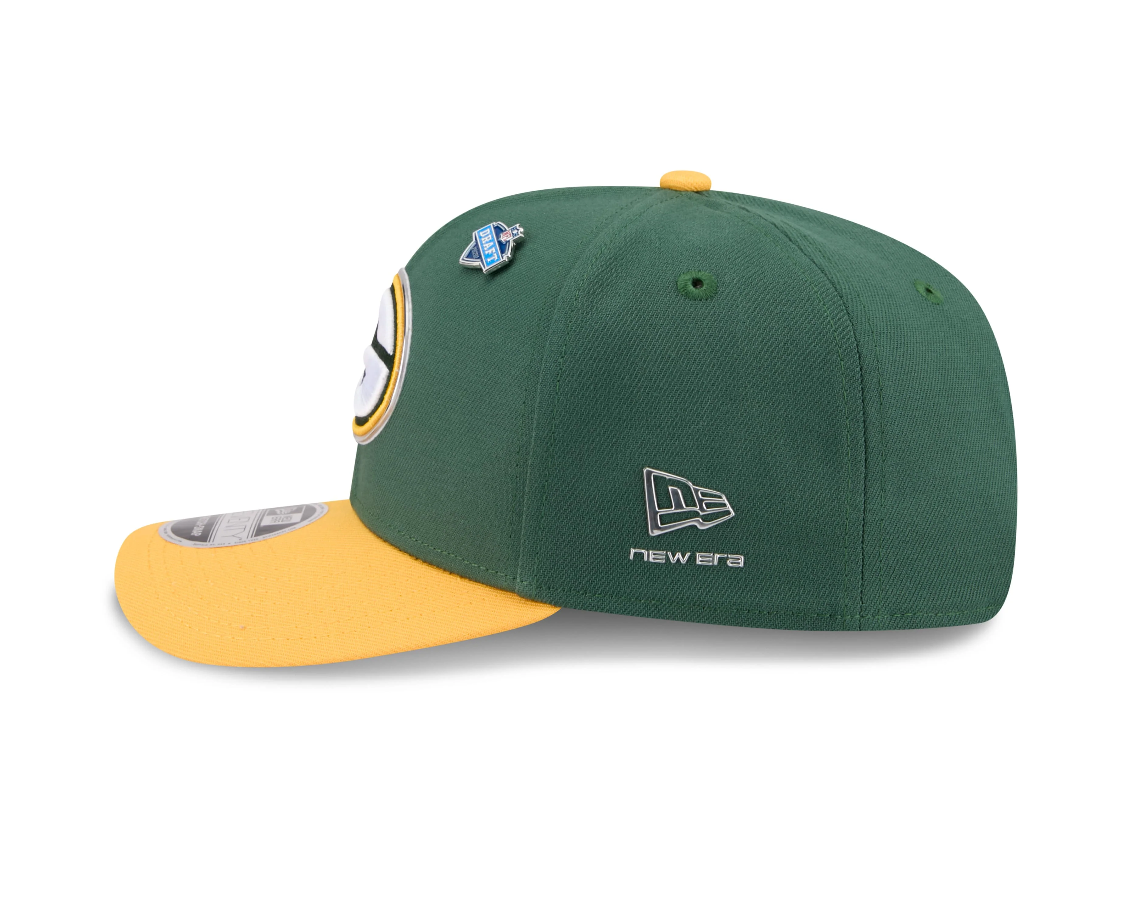 Adult Green Bay Packers New Era Team Color 2026 NFL Draft 9SEVENTY Stretch Snap Adjustable Hat - Men's - Image 5