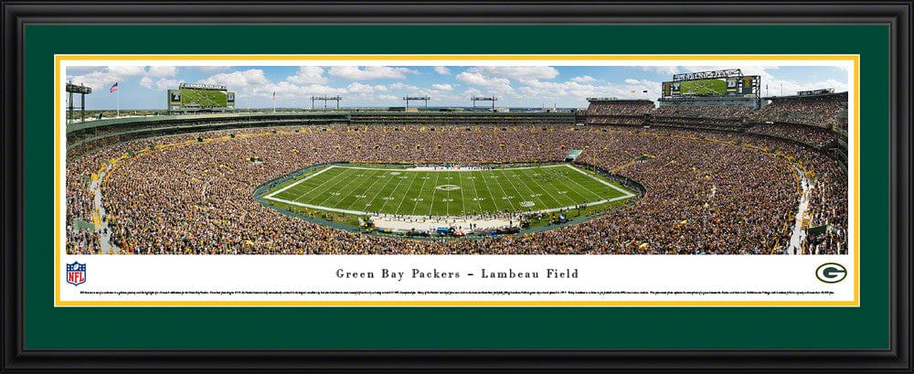 Adult Green Bay Packers Panoramic Picture - Lambeau Field Sideline - Unisex - Image 3