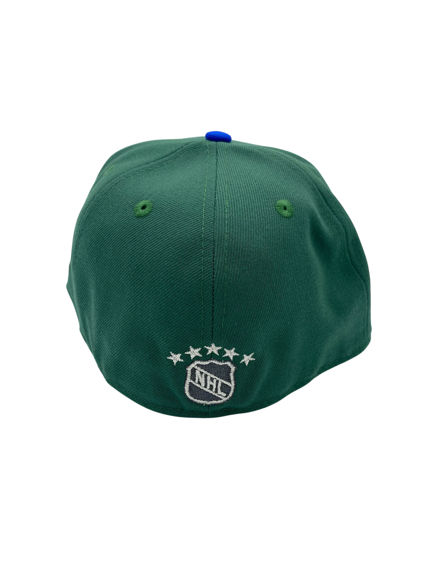 Adult Hartford Whalers New Era Green Pinky Custom Side Patch 59FIFTY Fitted Hat - Men's - Image 7