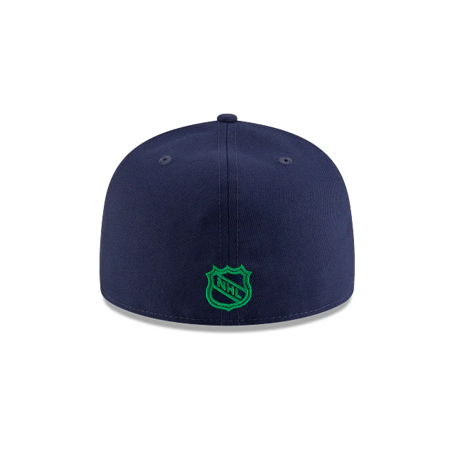 Adult Hartford Whalers New Era Navy 59FIFTY Vintage Fitted Hat - Men's - Image 4