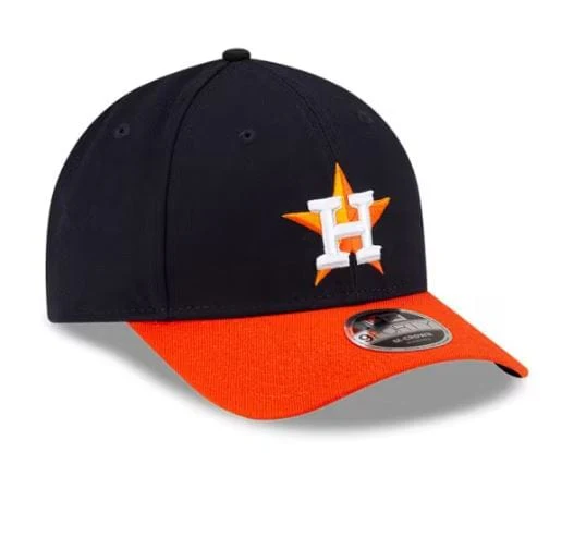 Adult Houston Astros New Era Navy Player Replica 9FORTY M-Crown Style Adjustable Snapback Hat - Men's - Image 5