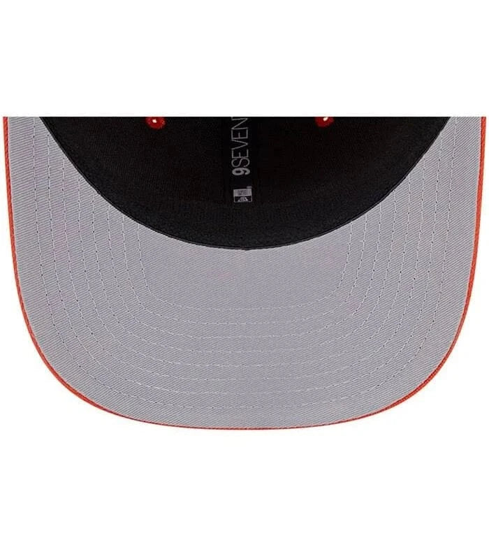 Adult Houston Astros New Era Orange Replica Team Logo 9SEVENTY Stretch-Snapback Hat - Men's - Image 5