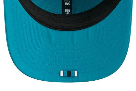 Adult Jacksonville Jaguars New Era Teal 2025 NFL Sideline 9SEVENTY Adjustable Trucker Hat - Men's - Image 3