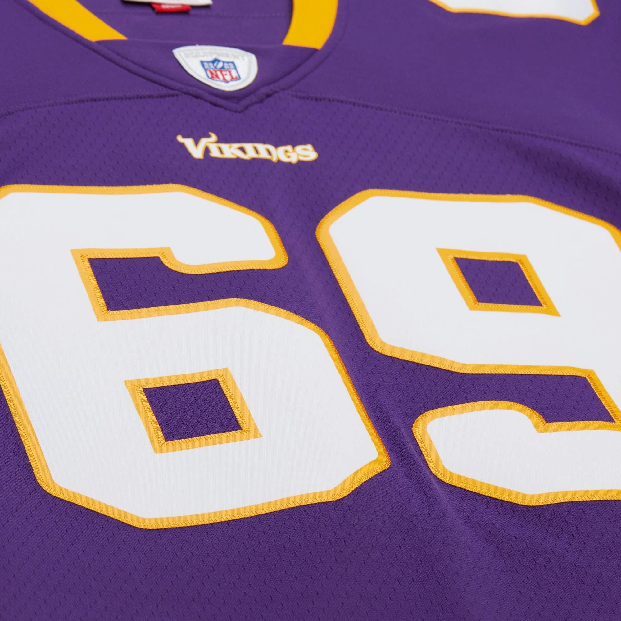 Adult Jared Allen Minnesota Vikings 2011 Mitchell & Ness Purple Throwback Jersey - Men's - Image 3