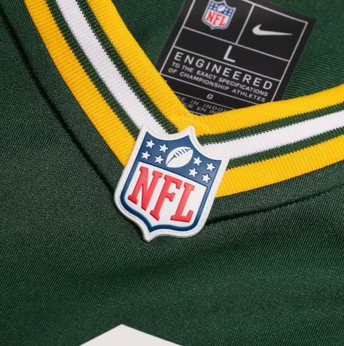 Adult Jordan Love Green Bay Packers Nike Green Game Jersey - Men's - Image 4