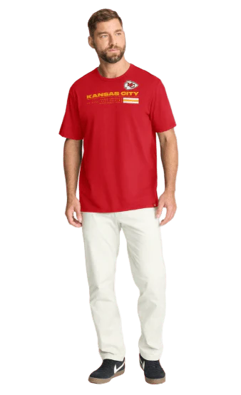 Adult Kansas City Chiefs Fanatics Red Chop Block Legacy T-Shirt - Men's - Image 3
