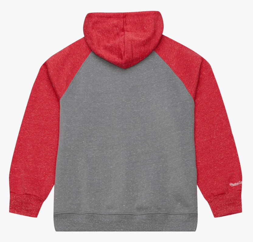 Adult Kansas City Chiefs Mitchell & Ness Gray Winning Streak Fleece Hooded Sweatshirt - Men's - Image 2