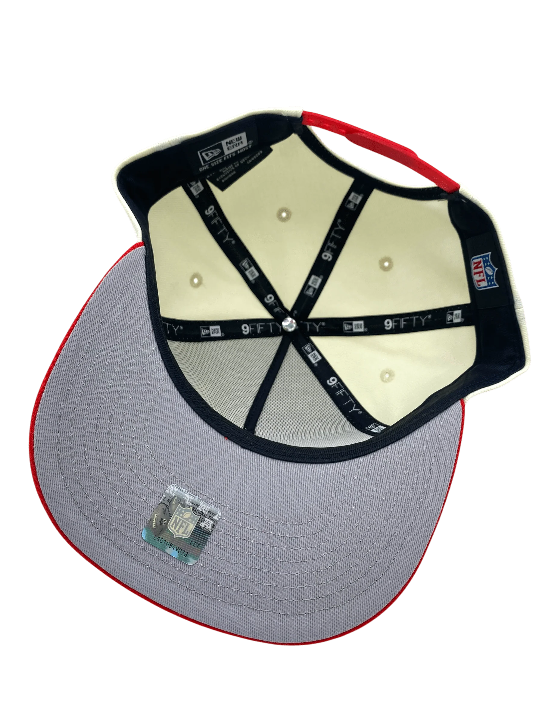 Adult Kansas City Chiefs New Era x Pro Image Chrome A-Frame 9FIFTY Adjustable Snapback Hat - Men's - Image 2