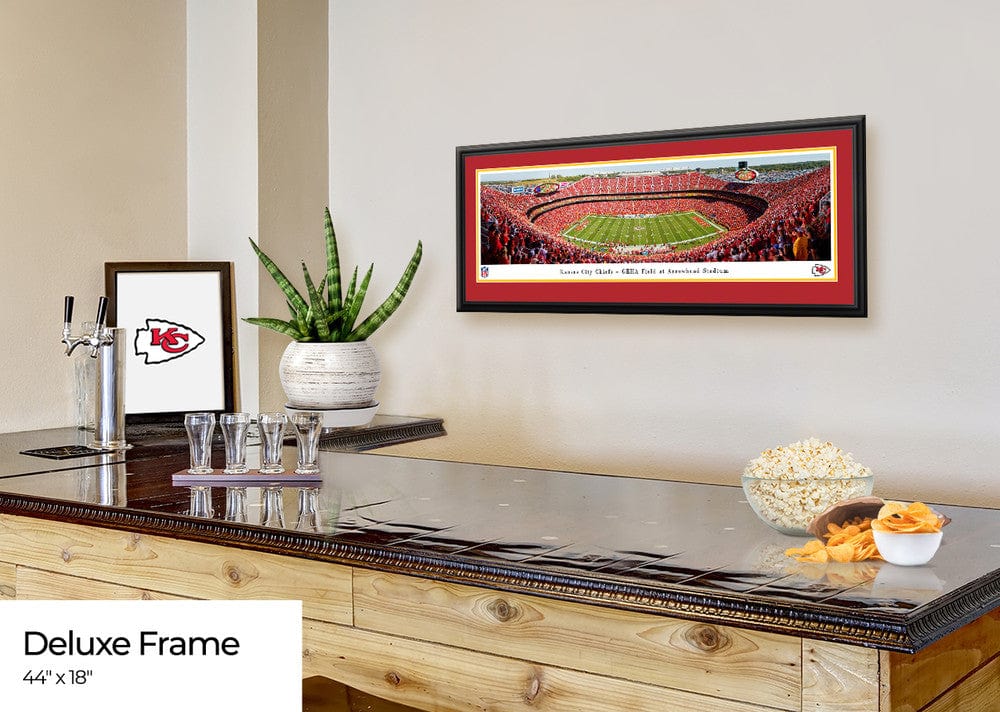 Adult Kansas City Chiefs Panoramic Poster - Arrowhead Stadium NFL Fan Cave Decor - Unisex - Image 3