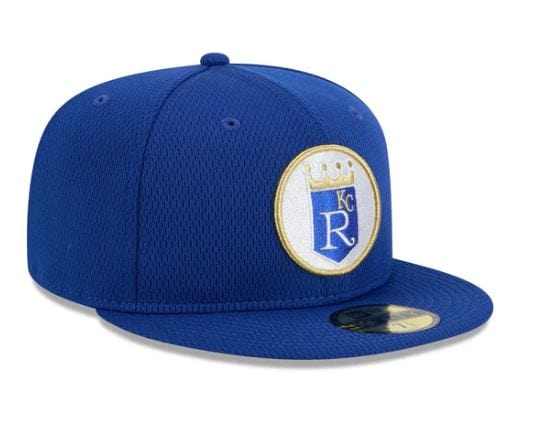 Adult Kansas City Royals New Era Blue 2025 MLB Alternate Clubhouse 59FIFTY Fitted Hat - Men's - Image 4