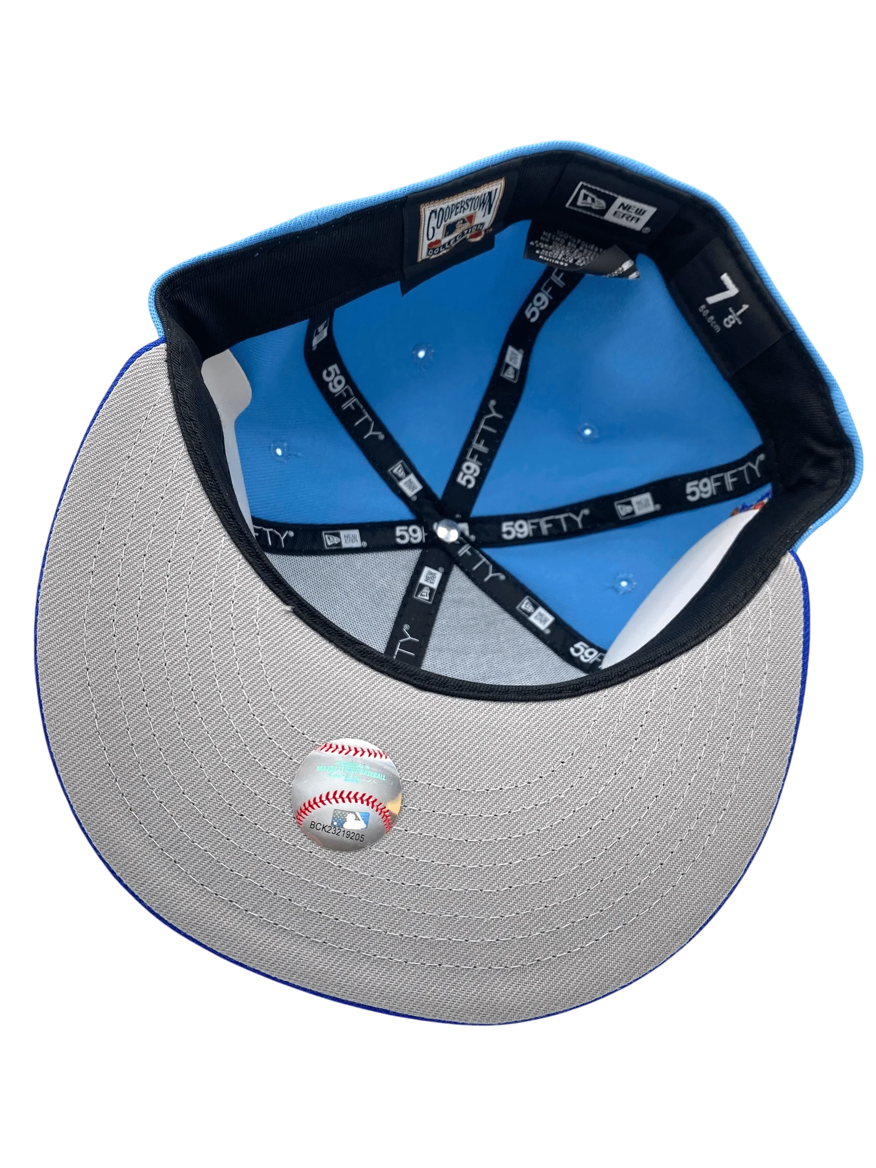 Adult Kansas City Royals New Era Blue Classic Side Patch 59FIFTY Fitted Hat - Men's - Image 3