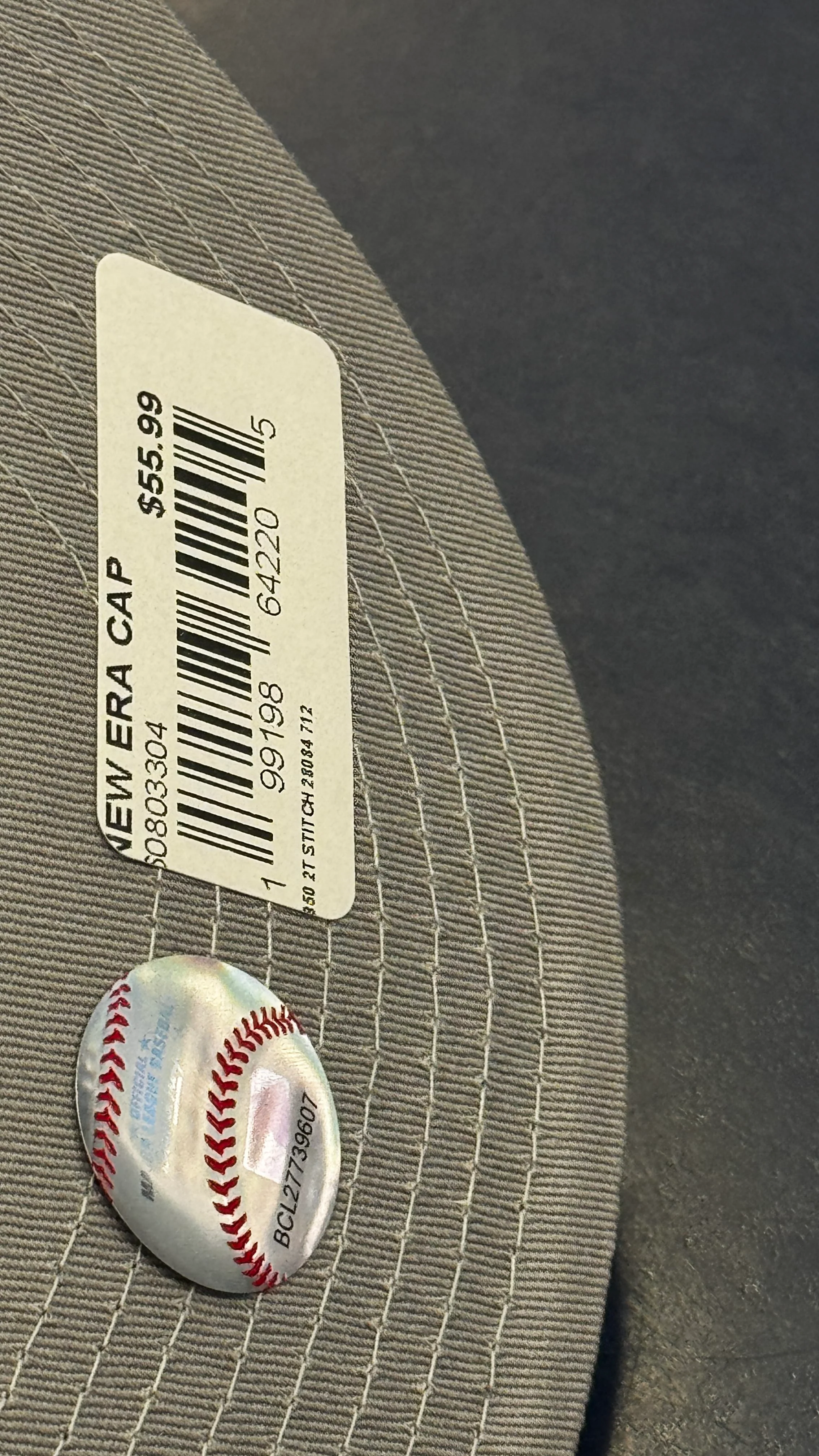 Adult Kansas City Royals New Era Chrome 2 Tone Chain Stitch Logo 59FIFTY Fitted Hat - Men's - Image 4