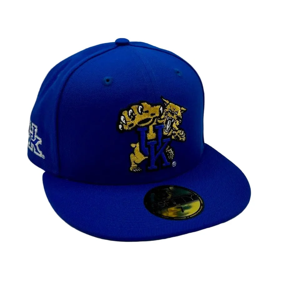 Adult Kentucky Wildcats New Era Blue NCAA 'Blue Bloods' Custom 59FIFTY Fitted Hat - Men's