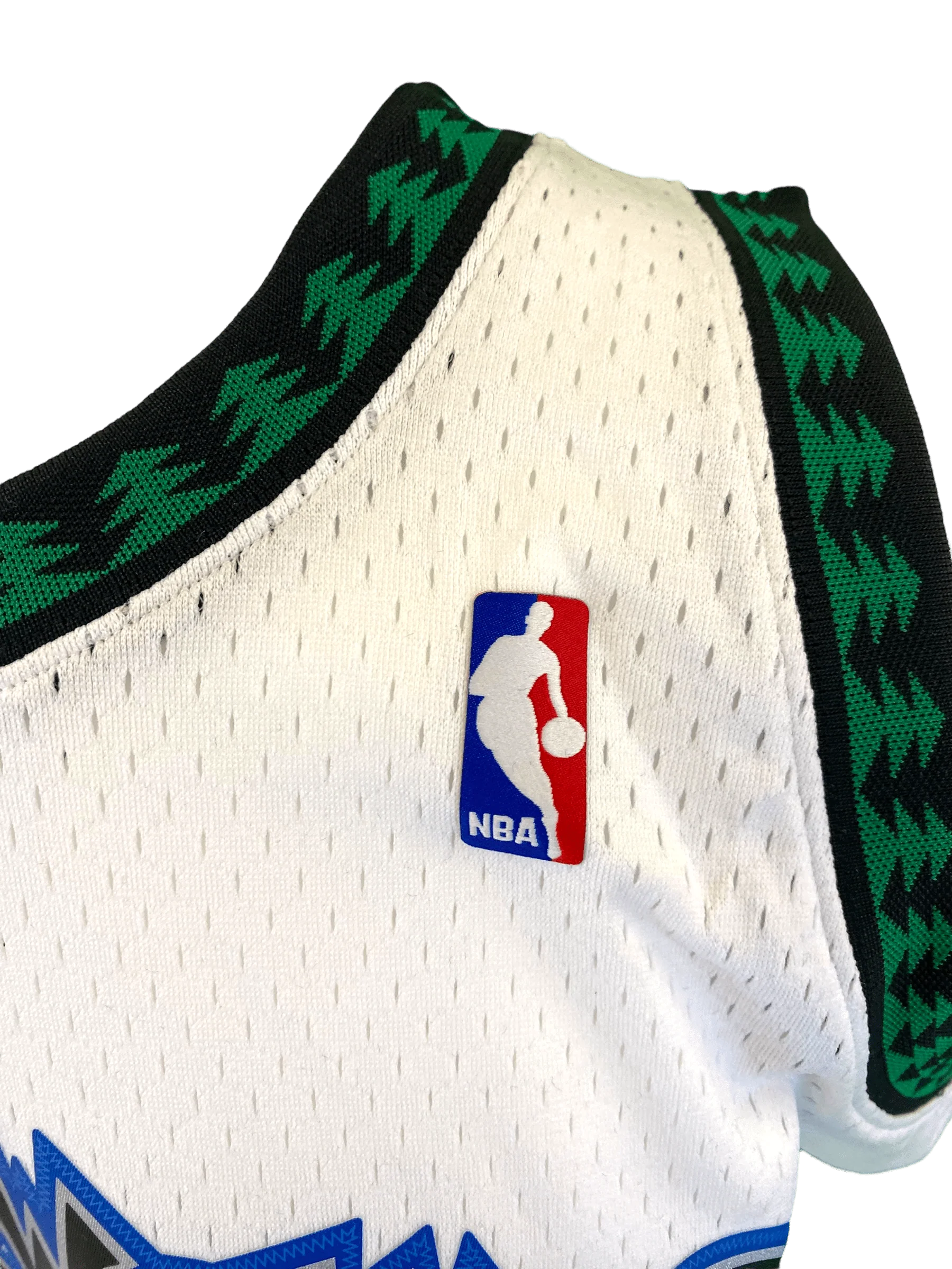 Adult Kevin Garnett Minnesota Timberwolves Mitchell & Ness White 2003 Throwback Swingman Jersey - Men's - Image 4